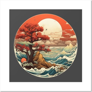 Eternal Serenity: Japanese Landscape Posters and Art